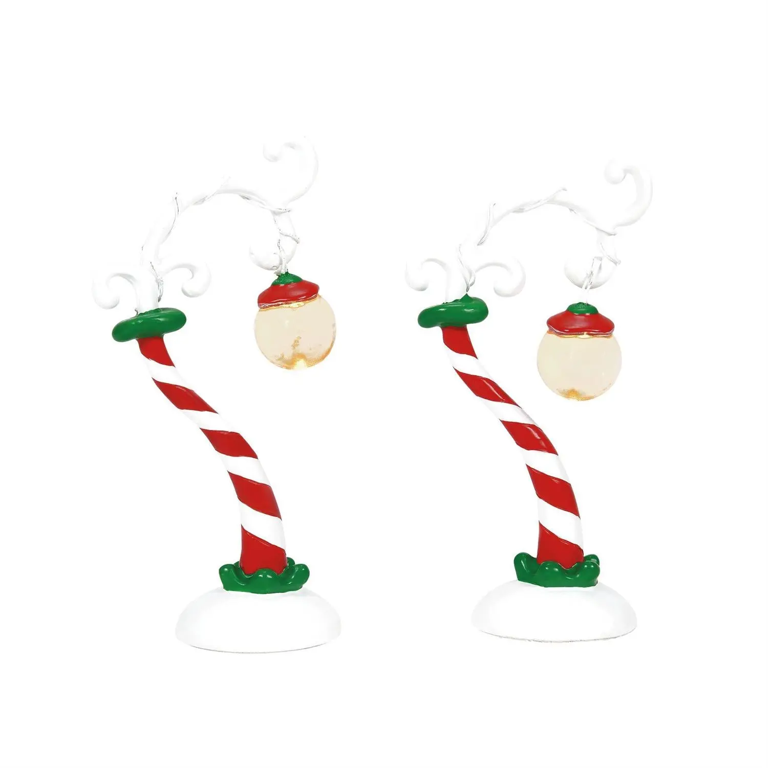 Grinch Streetlights, Dept. 56