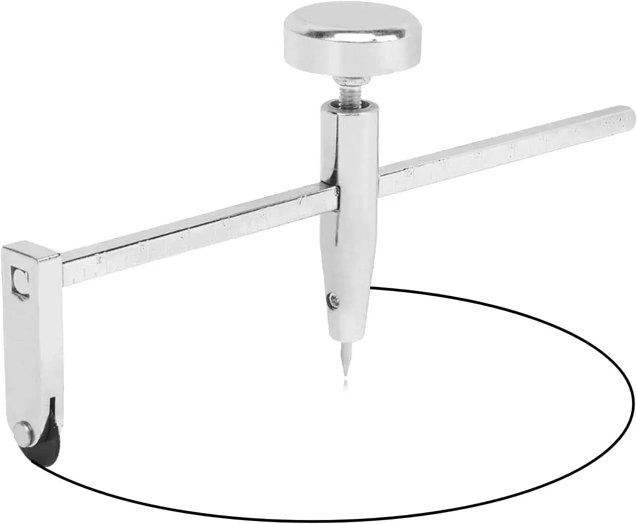 Drywall Circle Cutter, Adjustable Stainless Steel Drywall Cutting Tool with Replaceable Cutting Blades, Professional Circle Cutter for Cutting Clean Circles in Drywall