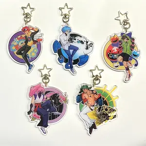 SK8 The Infinity Keychains, Reki Langa Miya Cherry Joe Keyring Cute Accessory, Fun Charm For Backpack Or Purse | High Quality and Customer Favorite Items