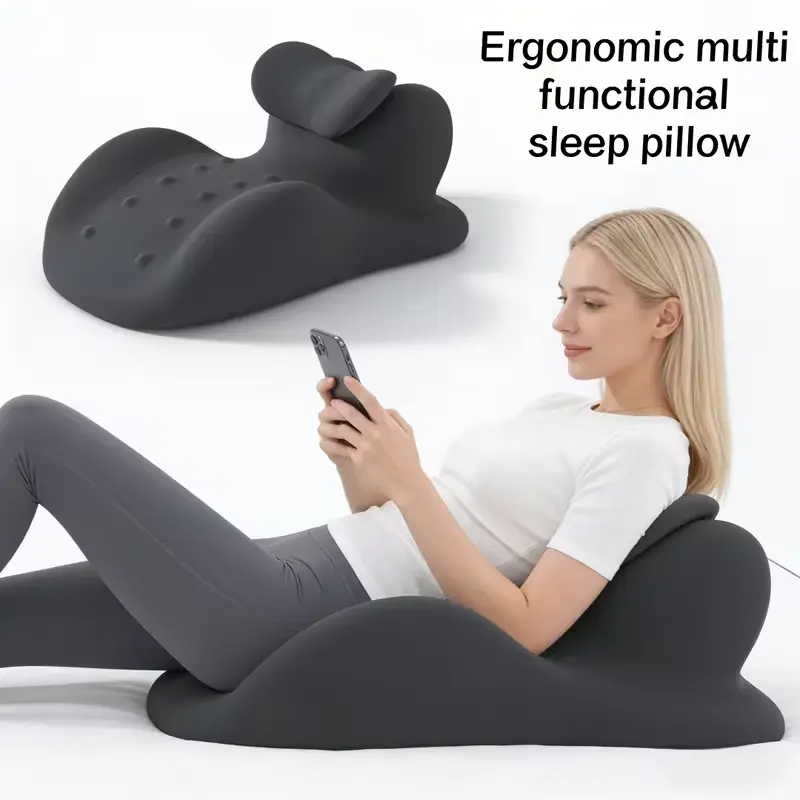 A pillow that supports a face-down sleeping position—perfect for reading and using your phone while lying down. A bed pillow designed for side sleepers, offering multi-position support. Ideal for office work and home rest, and a perfect gift.
