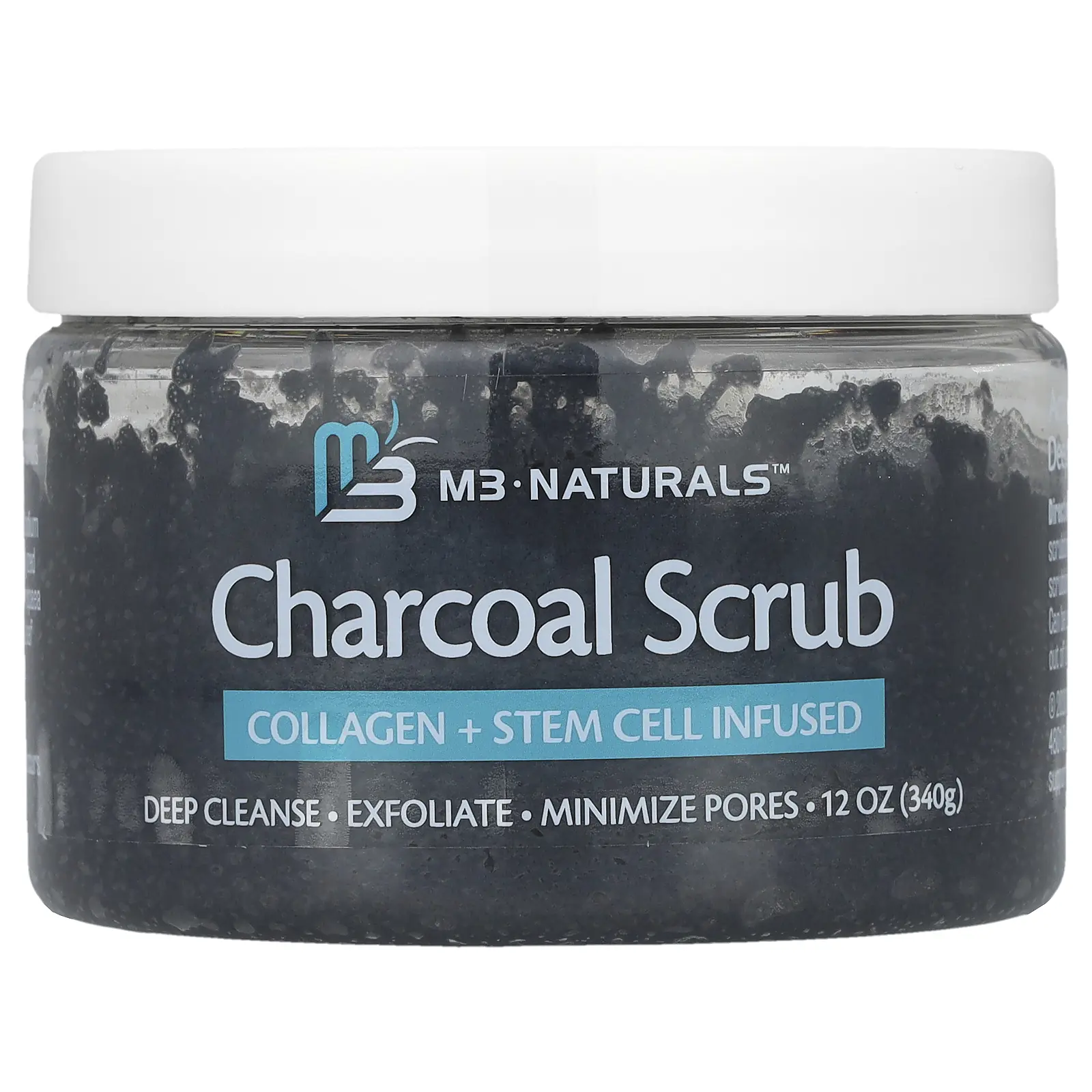 M3 Charcoal Scrub, 12 oz (340 g)