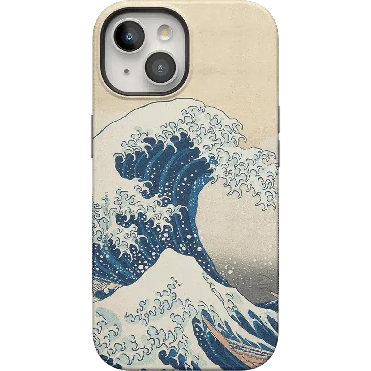 Casely iPhone 15 Case | The Met Museum | The Great Wave | Bold Protective Design | Compatible with MagSafe