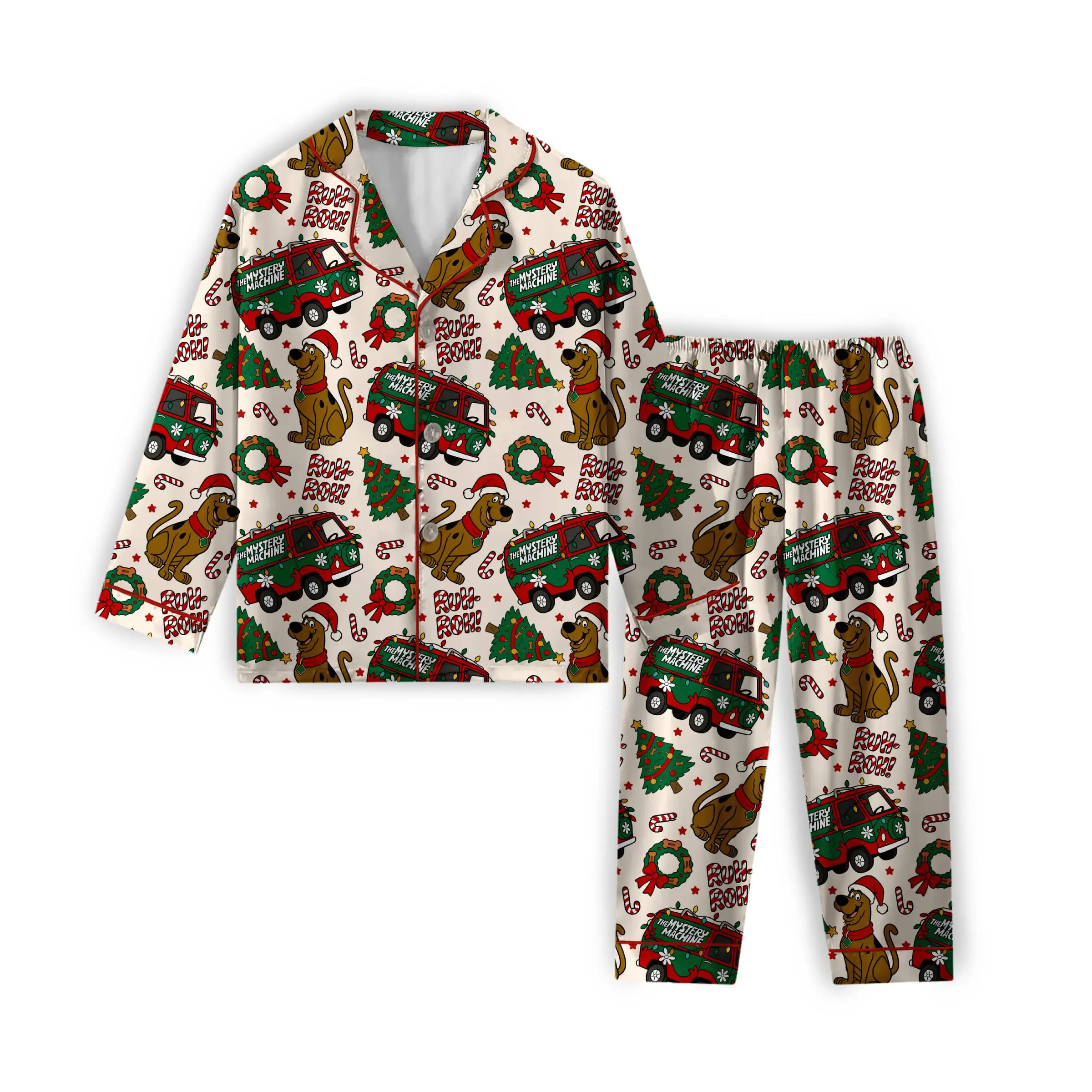 Merry Mystery Solvers Women's Bamboo Matching Lounge Set **PreOrder**