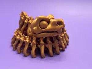 Skeleton Snake - Articulated Fantasy Collectible