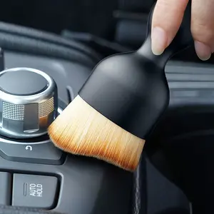 Car Air Cond Outlet Cleaning Brush Multi-purpose Soft Fur Interior Brush Car Cleaning Brush  Car Interior Cleaning Tool Air Outlet Clean Brush Car Dust Removal Brush