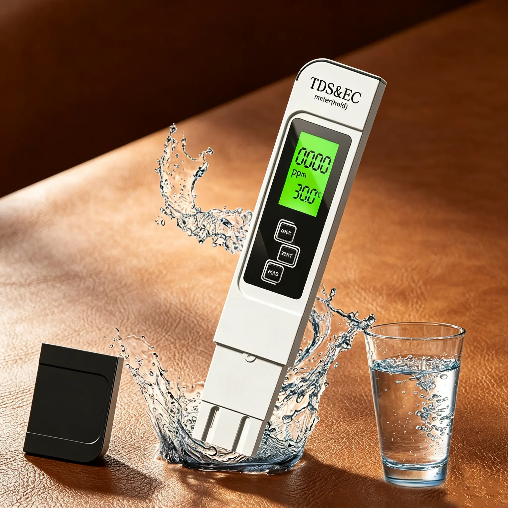 Portable 4-In-1 Digital Water Tester, 2026 Accurate TDS EC & Temperature Meter, Ideal For Aquarium & Home
