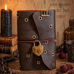 Pocket Sized “Nocturne Defiance Journal”  leather journal cover