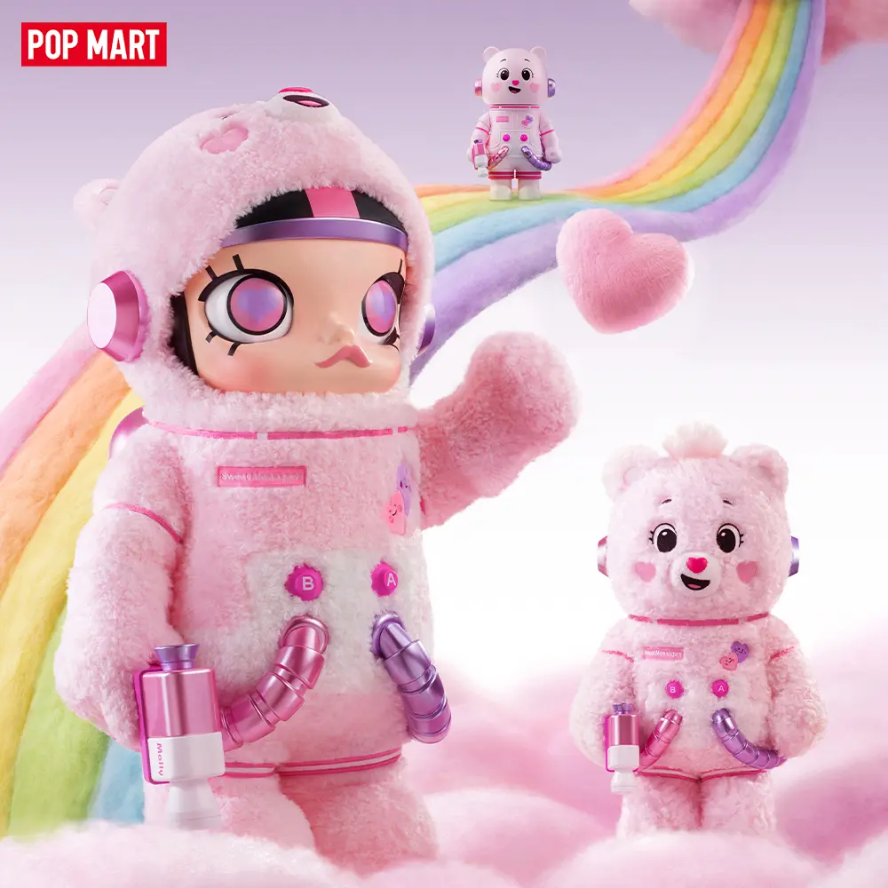 POP MART MEGA SPACE MOLLY 400%+100% Sweet Messages Bear POP MART MEGA SPACE MOLLY 400%+100% Sweet Messages Bear