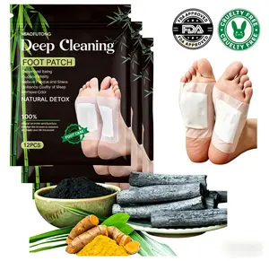 Foot Detox Patches for Toxin Removal, Natural Ginger Detox Foot Pads, Stress Relief & Better Sleep, Deep Cleansing Foot Pads with Bamboo Vinegar & Ginger for Foot Care Alternative Therapeutic Wellness mothersdaygift