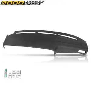 Black Dashboard Cover 11-794-BLK Fit For 1989-1995 Toyota New  Dash