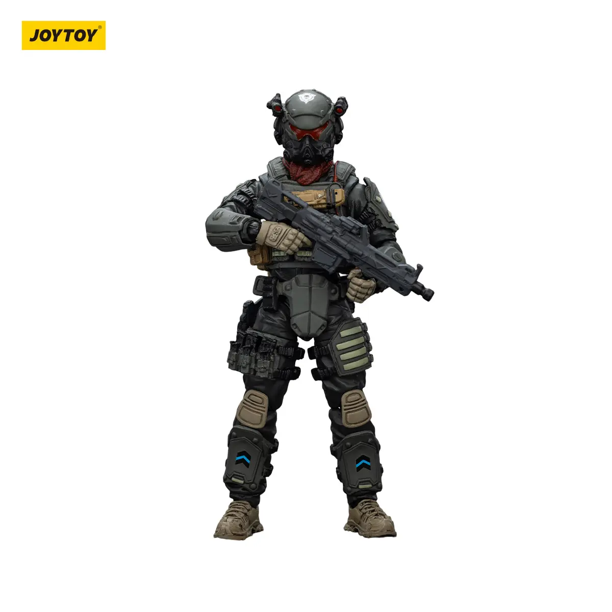 JOYTOY 1/18 Stellar Scar Assault Team Darksilicon JT01888 Action Figure - Futuristic Collectible, Non-Toxic, Screen-Free Item for Detailed Collectors, Action Figures