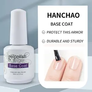 1pcs Base Coat Gel Polish Nail Set, DIY Salon Quality Manicure Tools, No Alcohol, Liquid Form, Perfect Gift for Girls & Women