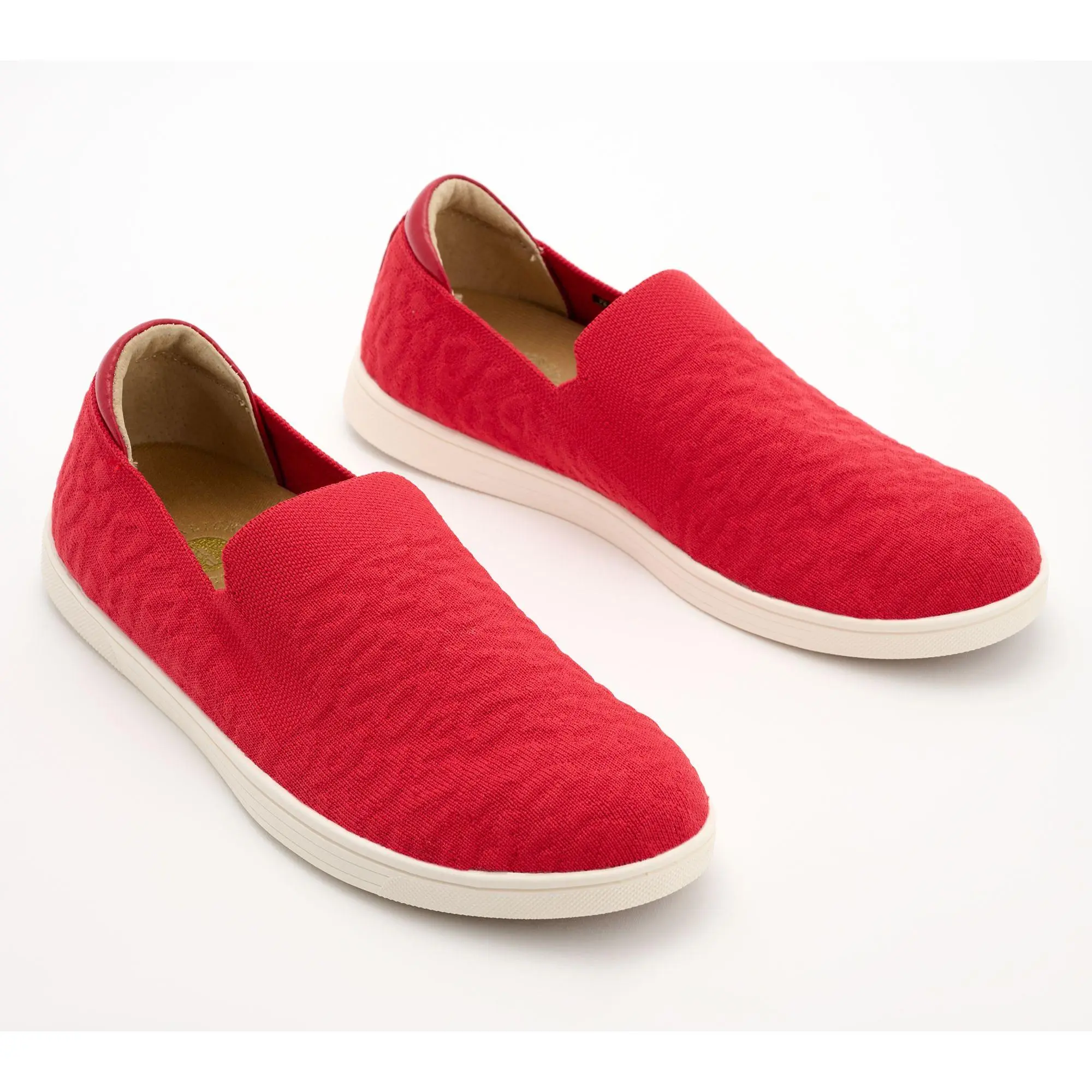 Revitalign Orthotic Knit Slip-Ons - Mariner Leopard