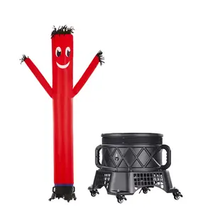fathersdaygift VEVOR Inflatable Tube Man Set, 10 ft Tall, Wacky Waving Inflatable Dancing Tube Guy with 9/10 HP Blower, PP Shell IPX3 Waterproof Blower Fan, for Outdoor Advertising Business Store Party