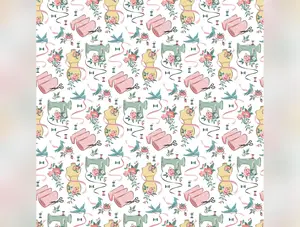 Granny's Sewing Room | Sewing Room - White by Sheri McCulley for Poppie Cotton | GS25925