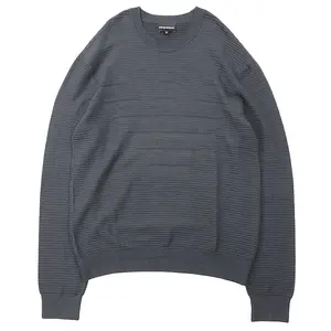 Pre-owned Giorgio Armani Others Small Leather Goods Emporio Armani Ribbed Knit Pullover