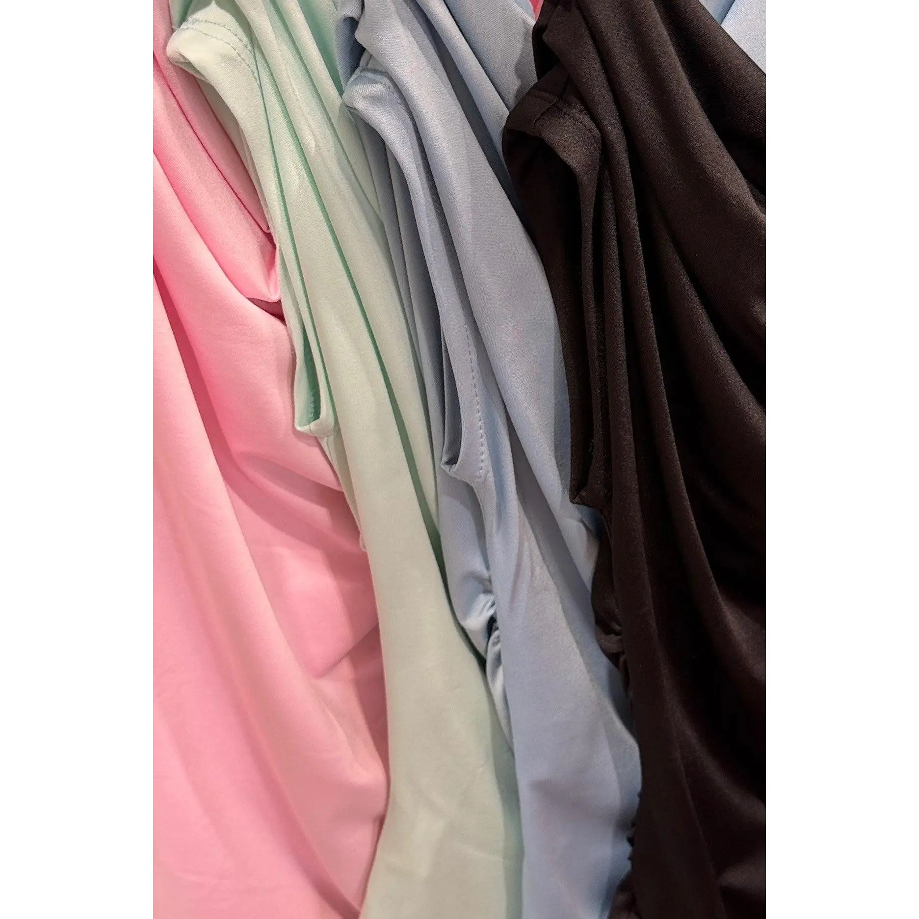 Genevieve Plus Size Mint Cowl Neck Sleeveless Top