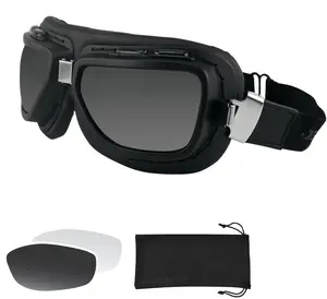 Pilot - retro charm and modern functionality, these goggles deliver both classic style and all-day comfort