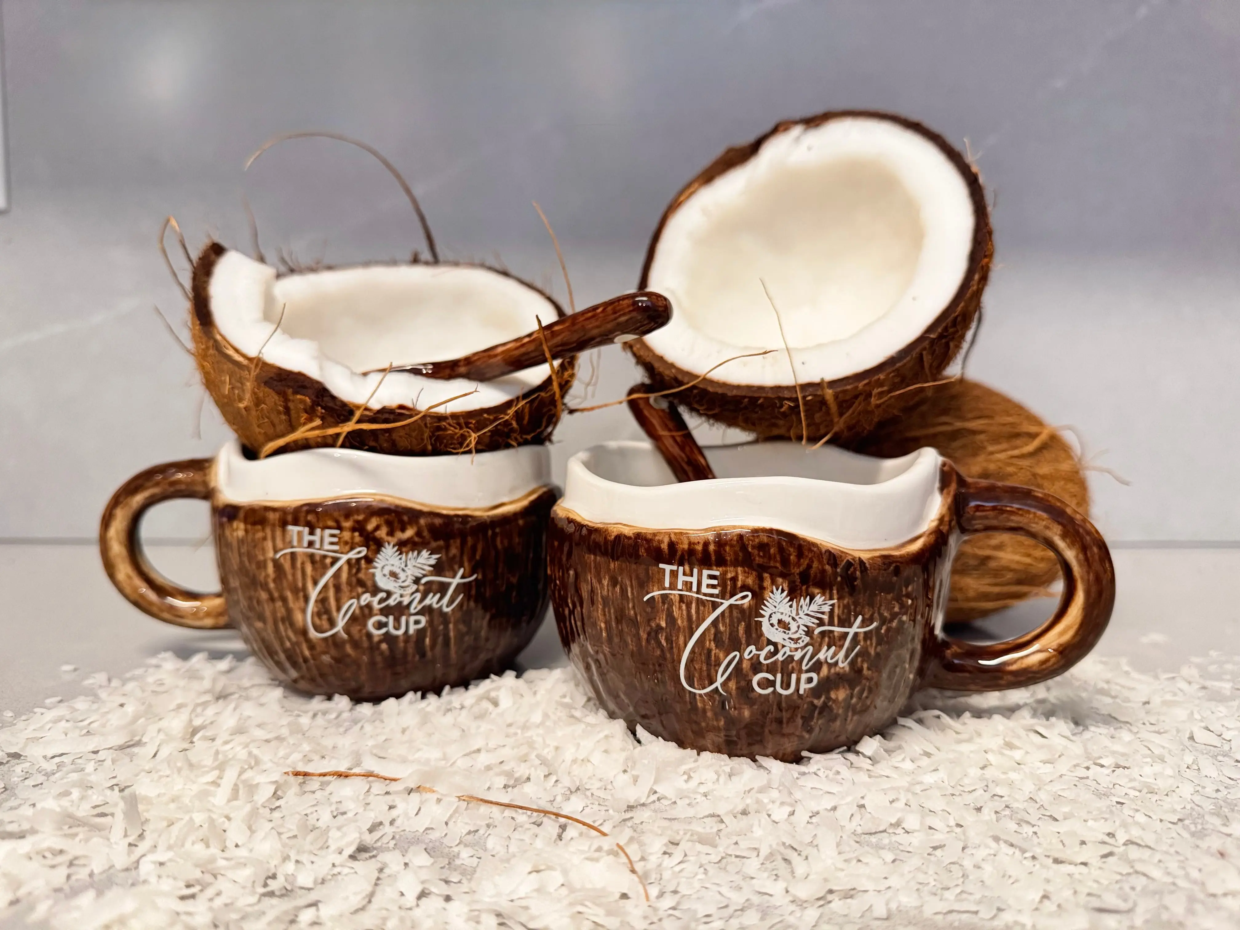 The Coconut Cup Mug Set The Coconut Cup Mug Set