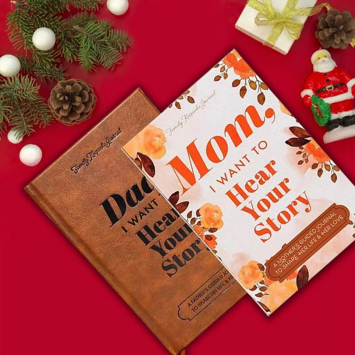 Mom and Dad, I want to hear your stories, guide meaningful diaries, write different stories, and be a New Year's gift for Mom and Dad- Diary Family