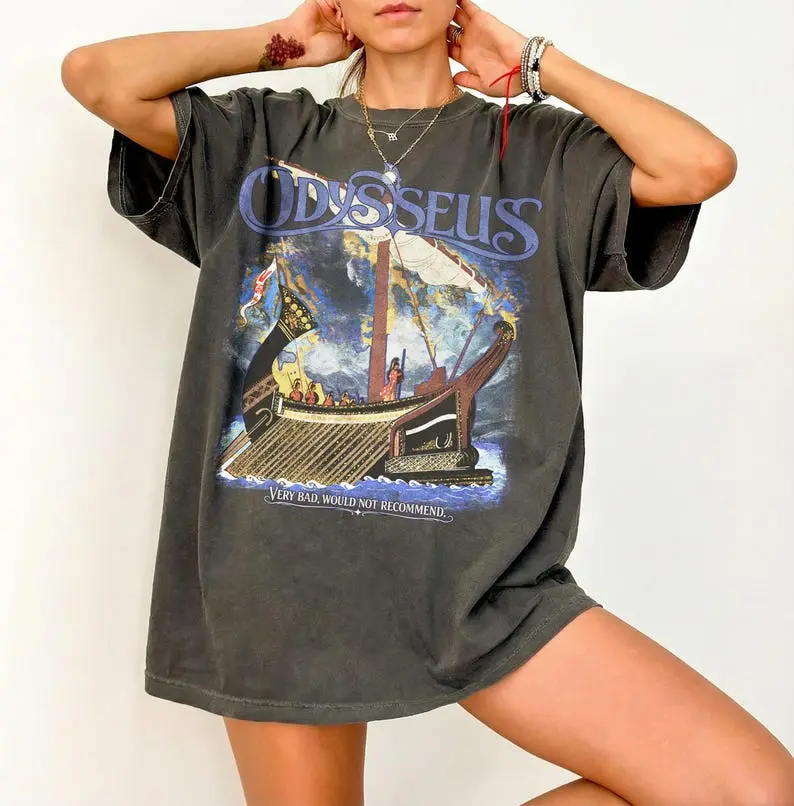 Odysseus Very Bad Shirt, Vintage Mythology Apparel, Epic The Musical T-Shirt, Bookish Gift