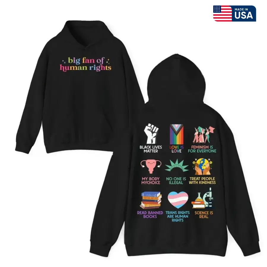 Big fan of human rights shirt, FDT shirt, Human Rights T-shirt/Sweatshirt/Hoodie
