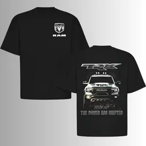 The Power Has Shifted RAM TRX 702 HP T-Shirt, 2 Sides, 702 HP Supercharged Performance Truck Shirt