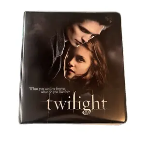 Inkworks Twilight Movie Binder with Base Chase Cards & Promos Official Merchandise Featuring Edward and Bella When You Can Live Forever What Do You Live For