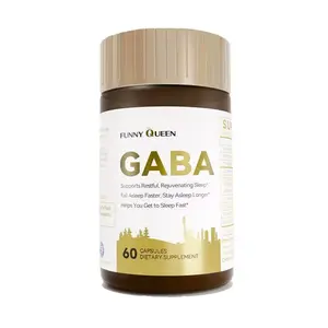 FunnyQueen LightWell Sleep Capsules — GABA & Tryptophan for Mood Relaxation