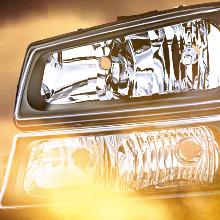 Nilight Headlight Assembly for 2003 2004 2005 2006 Chevy Silverado Avalanche 1500 1500HD 2500 2500HD 3500 Chevrolet Pickup Replacement Headlamp Housing Bumper Lamp Set