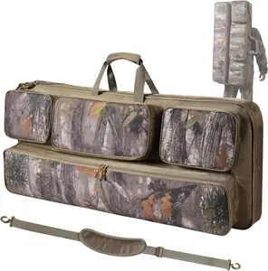 Soft Compound Bow Case, Archery Bag with Arrow Pockets and Adjustable Straps,Durable Compound Bow Backpack with Soft Padding and Zipper, Carrying Archery Case for Storge and Protection