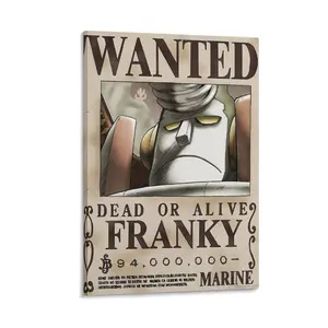 Anime ONE Piece Official Licensed Wanted Poster New World Decor Print