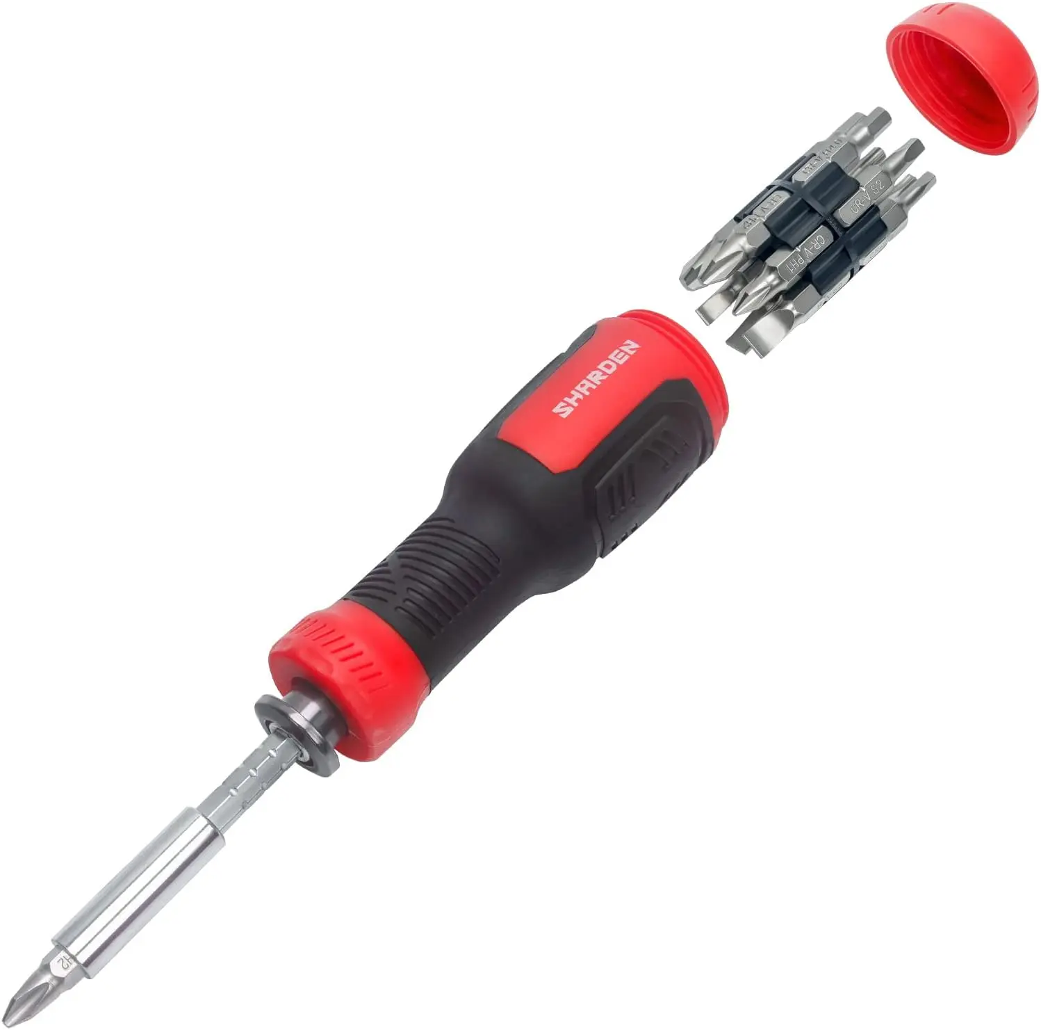 Multi Screwdriver 13-in-1 Screw Driver Adjustable Screwdriver Set Multitool All in One with Torx Security, Flat Head, Phillips, Hex, Square and 1/4 Nut Driver