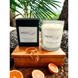 Golden Bamboo & Citrus Candle