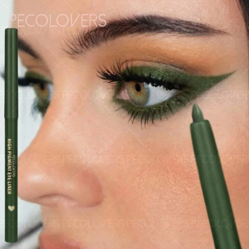 Smooth Eyeliner Gel Pen - Waterproof Smudge-Proof, Long-Lasting For Daily Eye Makeup, Black And Brown, Eye Cosmetic, Creme Gel Liner
