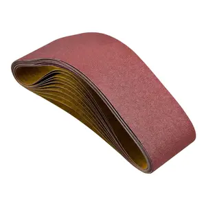 VEVOR Sanding Belts, 6 x 48-inch Belt Sander Sanding Belts, 10PCS 80 Grit Aluminum Oxide for Woodworking, Steel, Aluminum, Non-Ferrous Metals