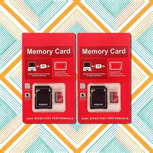 Flash memory TF storage card - Micro SD card micro tf storage card with adapter expands storage space for devices such as tablets, cameras, mobile phones, laptops, computers, car audio systems, game consoles, etc. - Securely stores and transfers files!