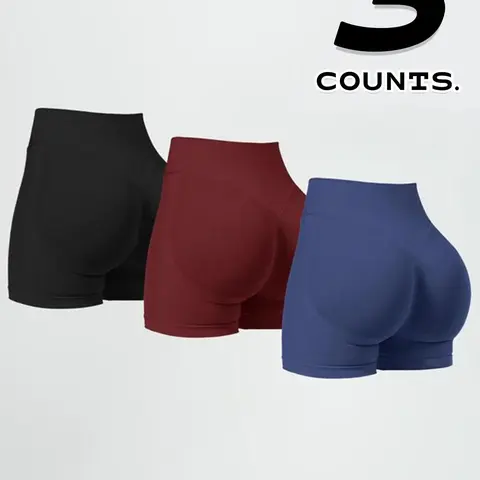 Women's Solid Color High Waist Gym Shorts, Breathable Comfortable High Stretch Skinny Shorts, Ladies Sportswear for Indoor Outdoor Wear, High Stretch Bottoms, High Waisted Shorts, Athletic Wear Shorts