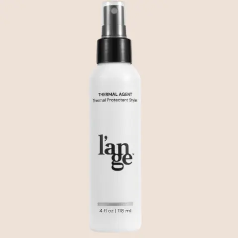 L'ANGE HAIR Thermal Agent Heat Protectant Spray - 450°F Haircare for Adults, 4 fl oz, Smoothing, Frizz Control, Shine & Volume Enhancement, Safe for Color-Treated/Curly Locks, Lightweight Non-Greasy