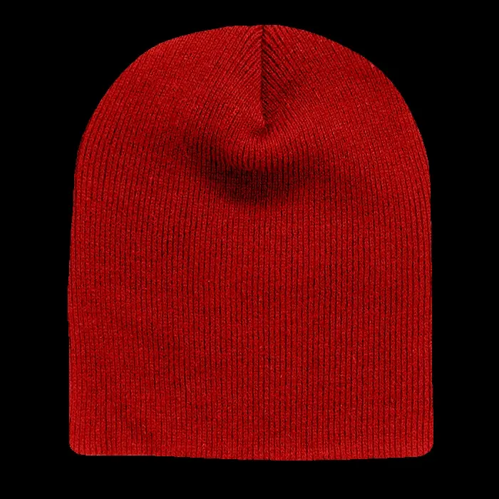 212 MAIN Cardinal Short Beanie for Dogs & Cats, Casual Snug Fit Cold Weather Pet Hat, Acrylic Fiber-Polyester Blend, 1 Size Fits Most