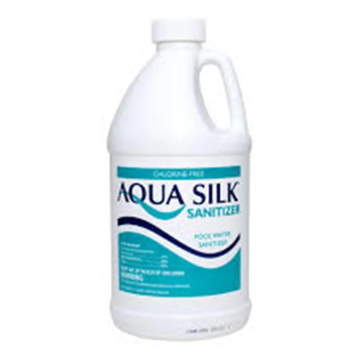 212 MAIN Pool Sanitizer, Aqua Silk 64oz Chlorine-Free Liquid for Bacteria & Algae Control, Sunproof, Skin-Friendly, and Odorless Formula