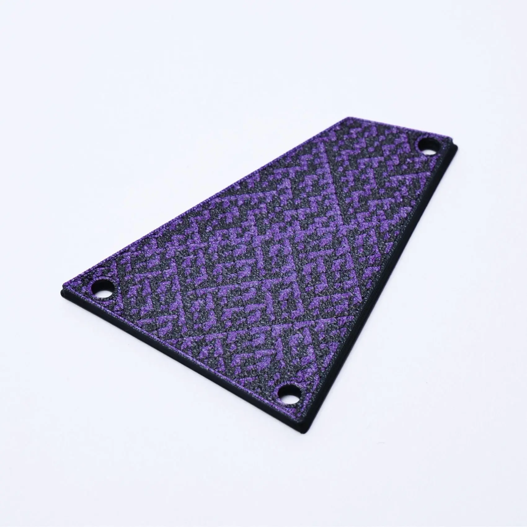 Custom Ibanez Truss Rod Cover (without string retainer) – Black Amethyst Purple