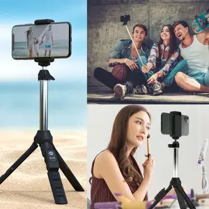 6-in-1 Smartphone & GoPro Tripod with Wireless Remote