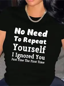 Ignored You Just Fine Women's Comfit T-shirt
