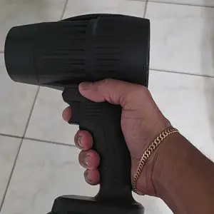 Steelite Electric Cordless Leaf Blower, Handheld Turbo Jet Blower, Car Drying After Wash, Snow Blower With Batteries and Charger Included, Home Improve, Lightweight Leaf Blowers for Patio Cleaning, Lawn Care, Blowing Leaves and Dust, Black Friday Gift