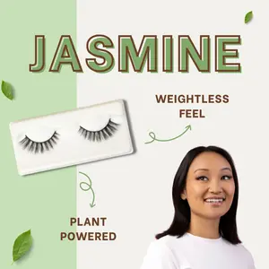 JASMINE ECOLASHES - Natural Plant Based Biodegradable Vegan Hemp Eyelash Extensions