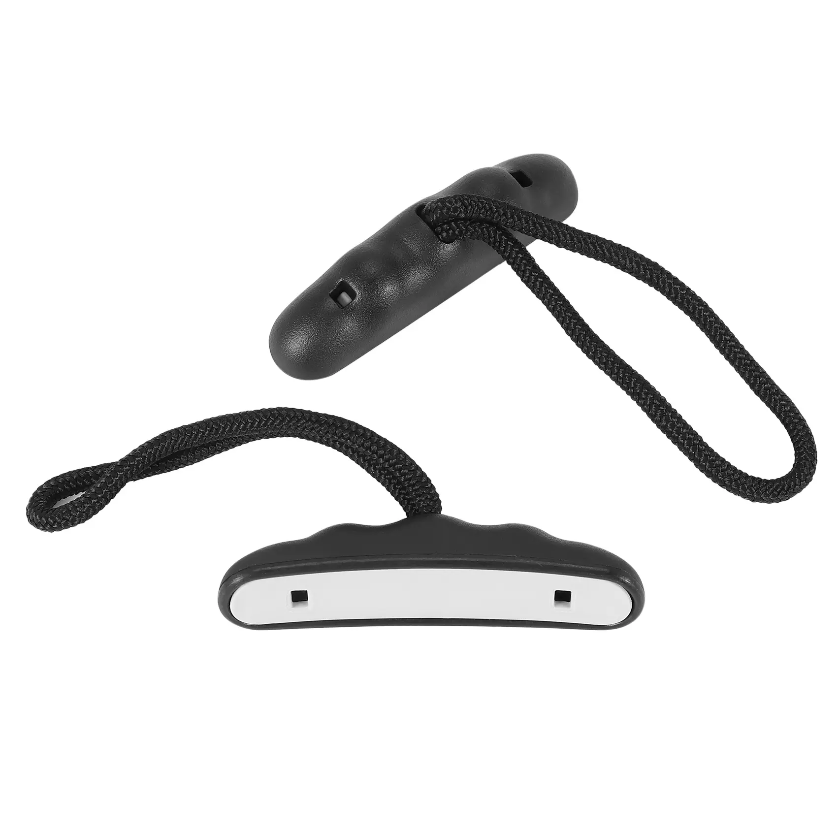 2 Kayak Handles 2Pcs 10cm ABS Plastic Heavy-Duty T-Handle Replacement Installation Kit - Portable, Compact, Concave Grips, Slick Design, Durable, Easy Assembly, Bungee-Equipped, Comfortable, Small Holes, Quality Assurance for Automotive & Motorcycle Use