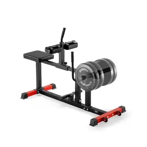 fathersdaygift VEVOR Seated Calf Machine, 440 LBS Capacity Calf Raise Machine, Seated Calf Raise Leg Exercise Home Gym, Calf Workout Training Equipment, Lower Body Specialty Machine, Fit 1/2 inch Weight Plates