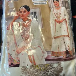 Priyam Fashion Top Fox Grorgatte Work Russian Palazzo Dupatta Fox Georgette Work Best Fabric D No P 1349 I Womenswear