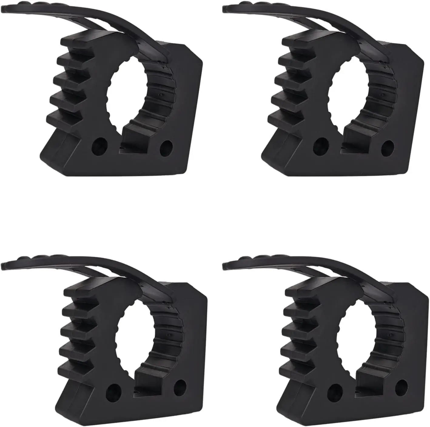 Quick-Release Rubber Clamp,Rubber Mount Clamps from 1'' to 1-1/3'' in Diameter Tools, by  on Off-road , UTVs, ATVs (4p)
